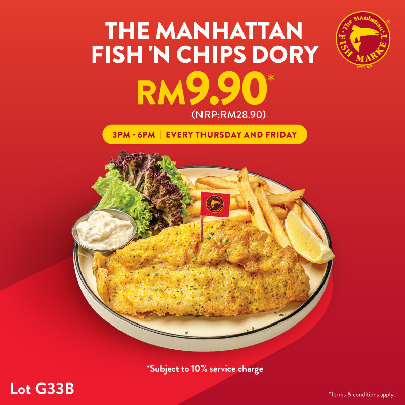 Manhattan Fish Market RM9.90 Promotion