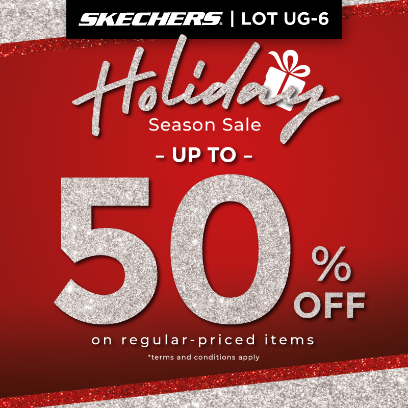 SKECHERS FESTIVE SALE DISCOUNT UP TO 50% OFF PROMO