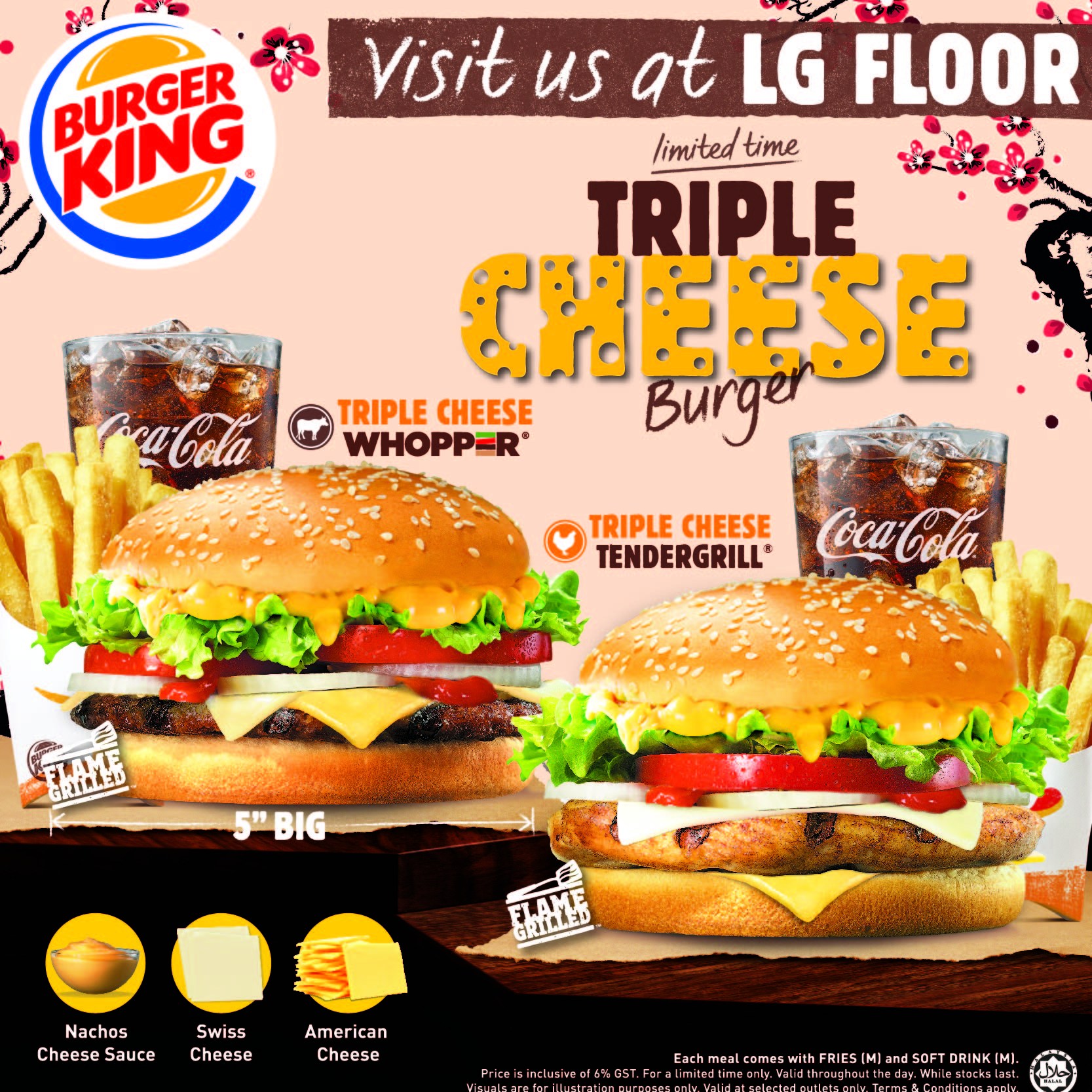 Triple Cheese Burger