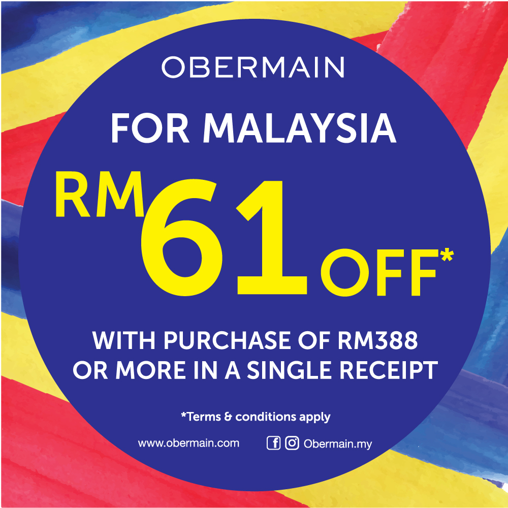 Obermain RM61 off Merdeka Sales