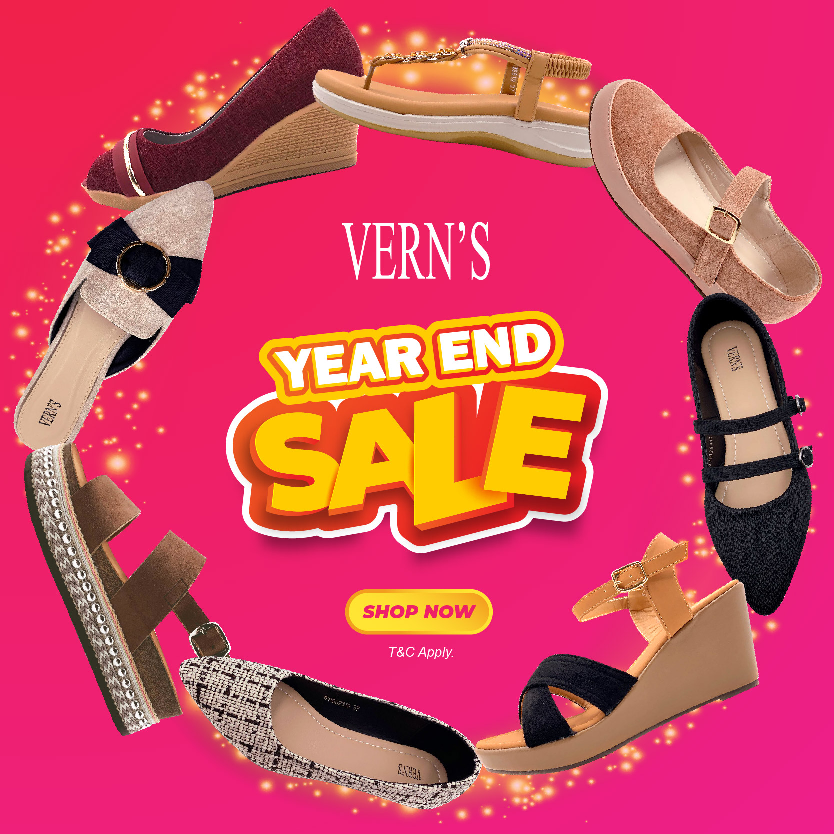 VERN'S YEAR END SALE