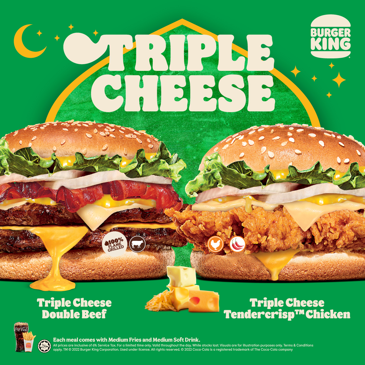 Burger King Triple Cheese 2022 (Limited Offer) 