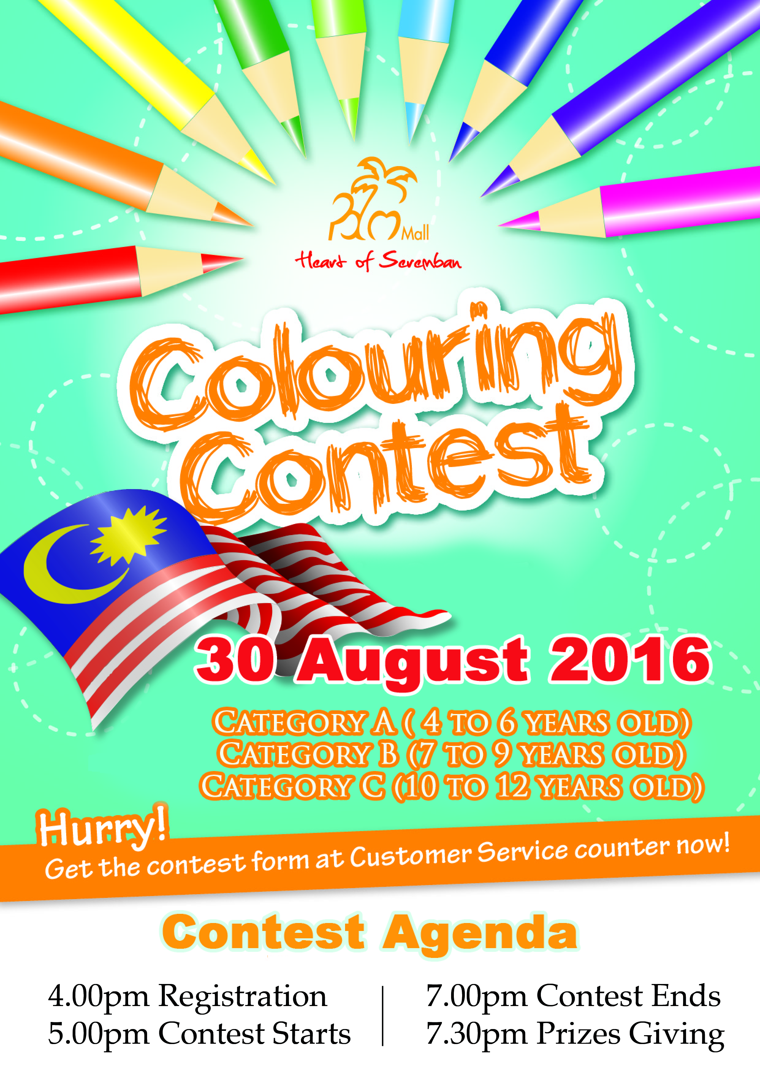 MERDEKA Colouring contest